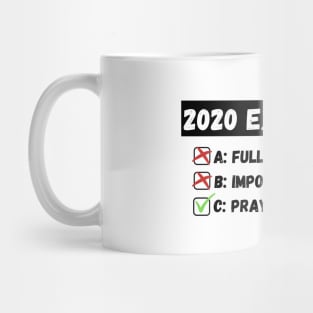 2020 Exam Plan Mug